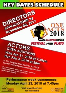 oneACTS 2018 - Actors page