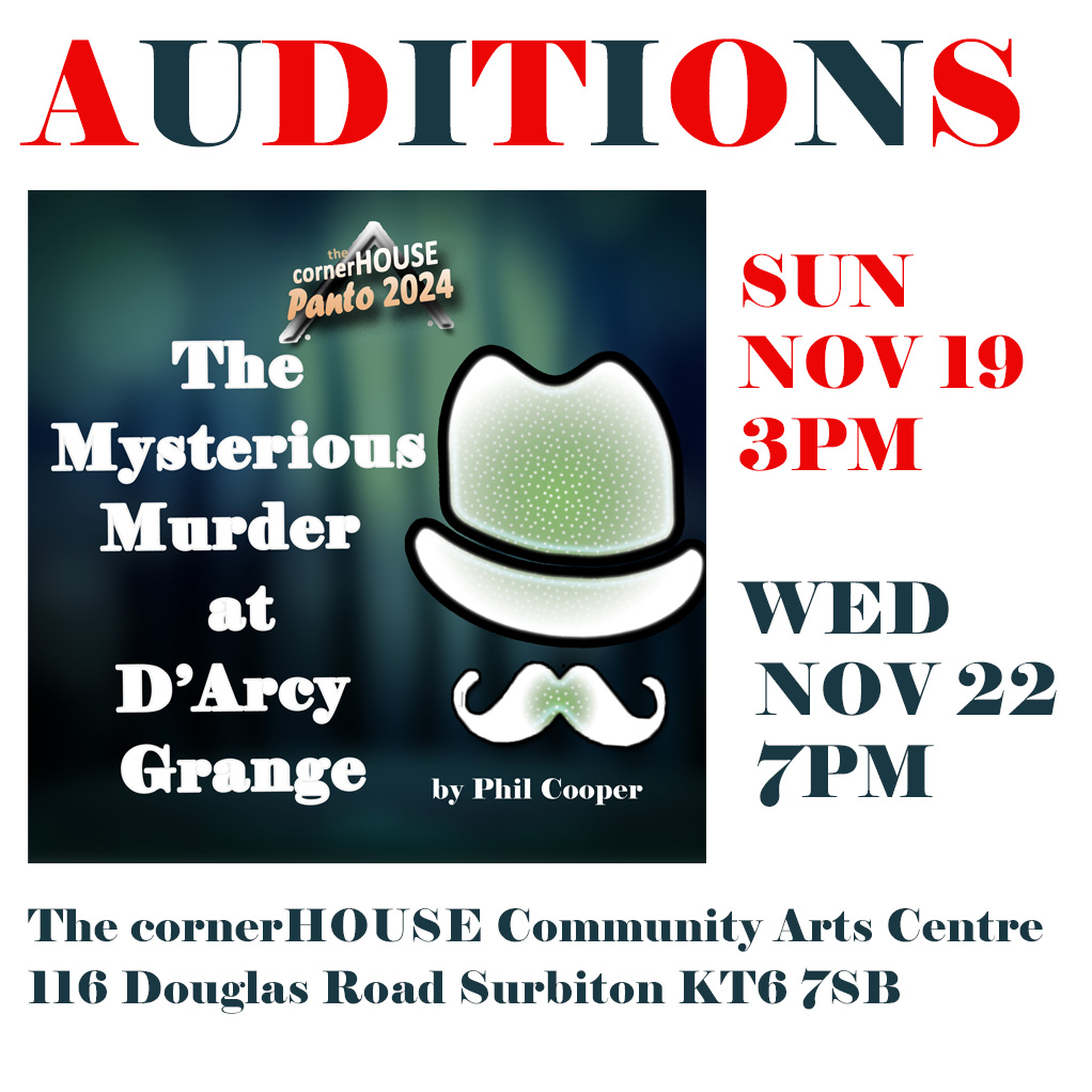 Auditions - The Mysterious Murder at D’Arcy Grange